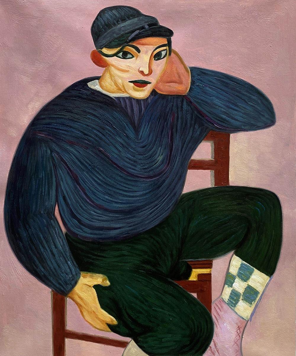 Blue Sailor, Matisse