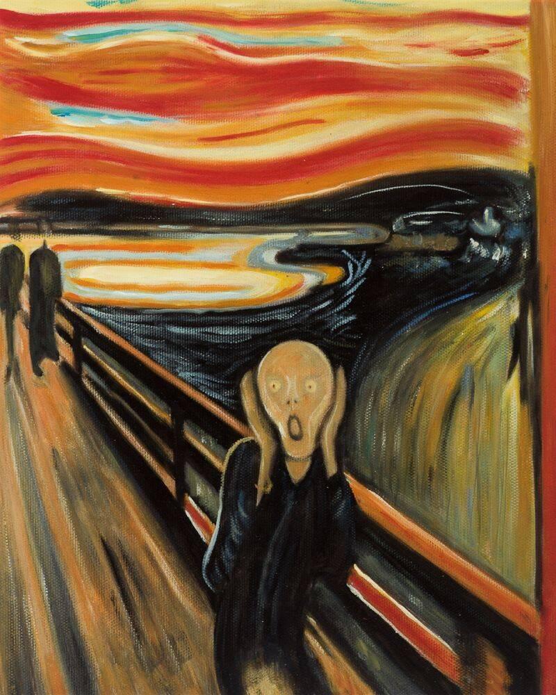 Munch The Scream Oil Painting Reproduction